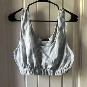 Cropped Tie Dye Tank Top